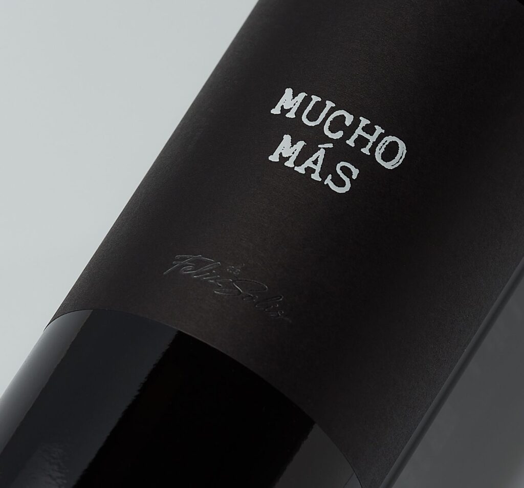 Black label - Mucho Más wine